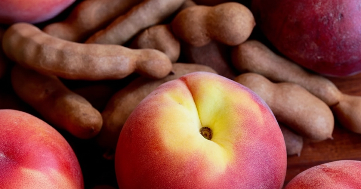 ترشی هلو و تمر هندی