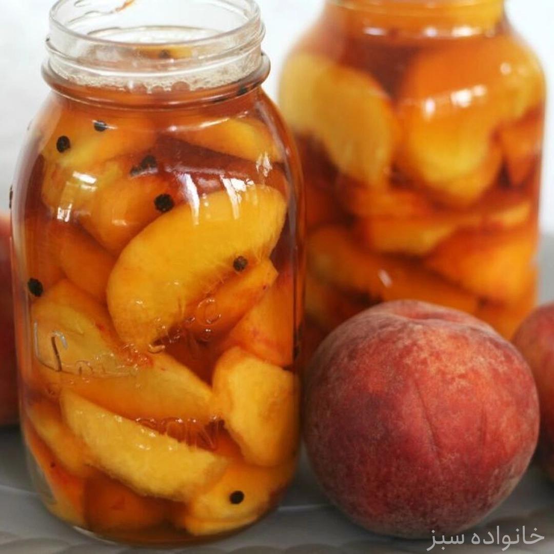 ترشی هلو و تمر هندی خانواده سبز