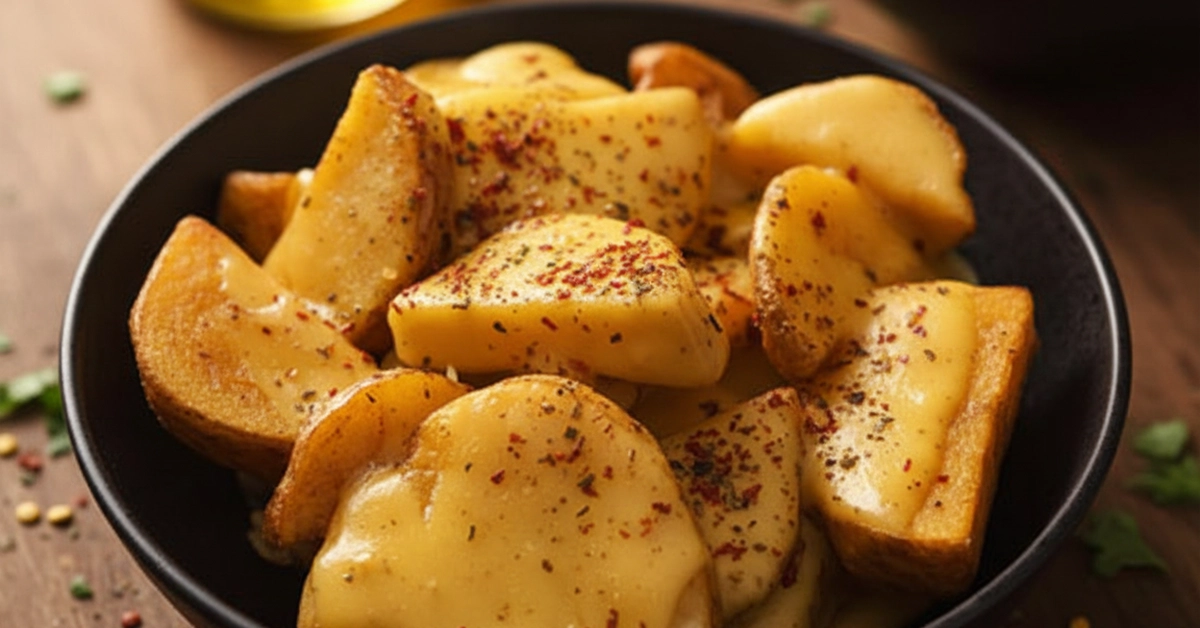 سیب زمینی پنیری